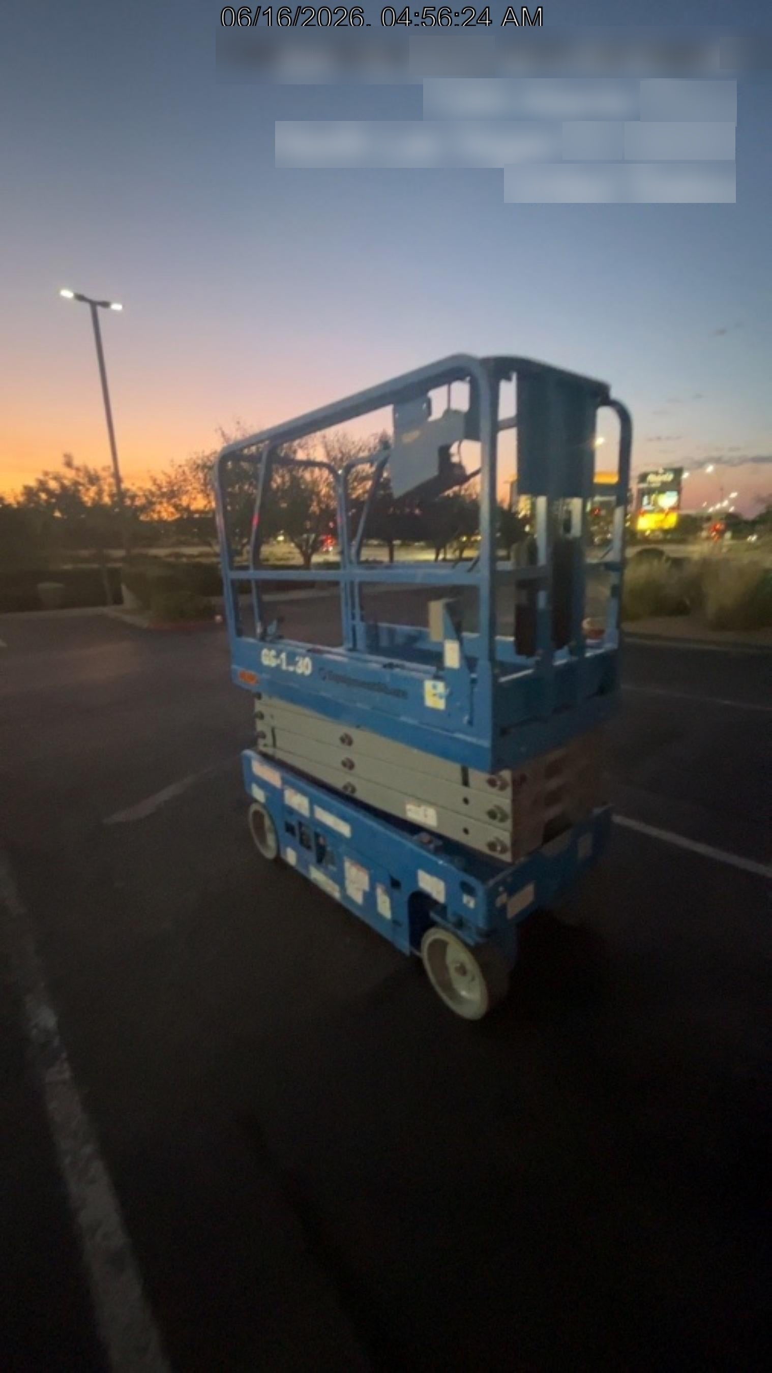 2019 Genie GS-1930 Fixed rails with chain Entry