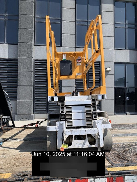 Custom Equipment HB-1430 Hy-Brid Scissor Lift
Platform capacity up to 670 lbs
Working height up to 20 ft
Weighs under 1,700 lbs
Non-marking wheels