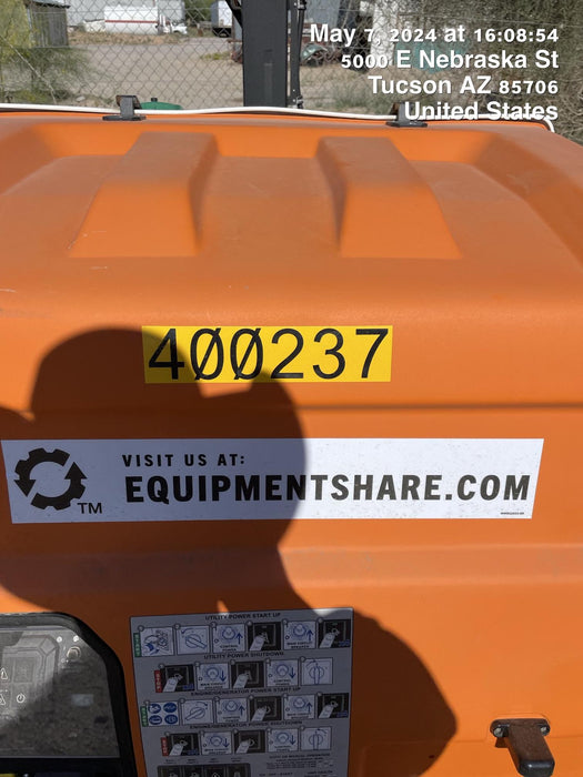 2024 Generac MLT2 Diesel, Flex Switch 120V Input, Powerzone Controller, 
(4) 320W LED Lights, 4kW Generator, 39.9 Gal Fuel Tank, 2" Ball, T3