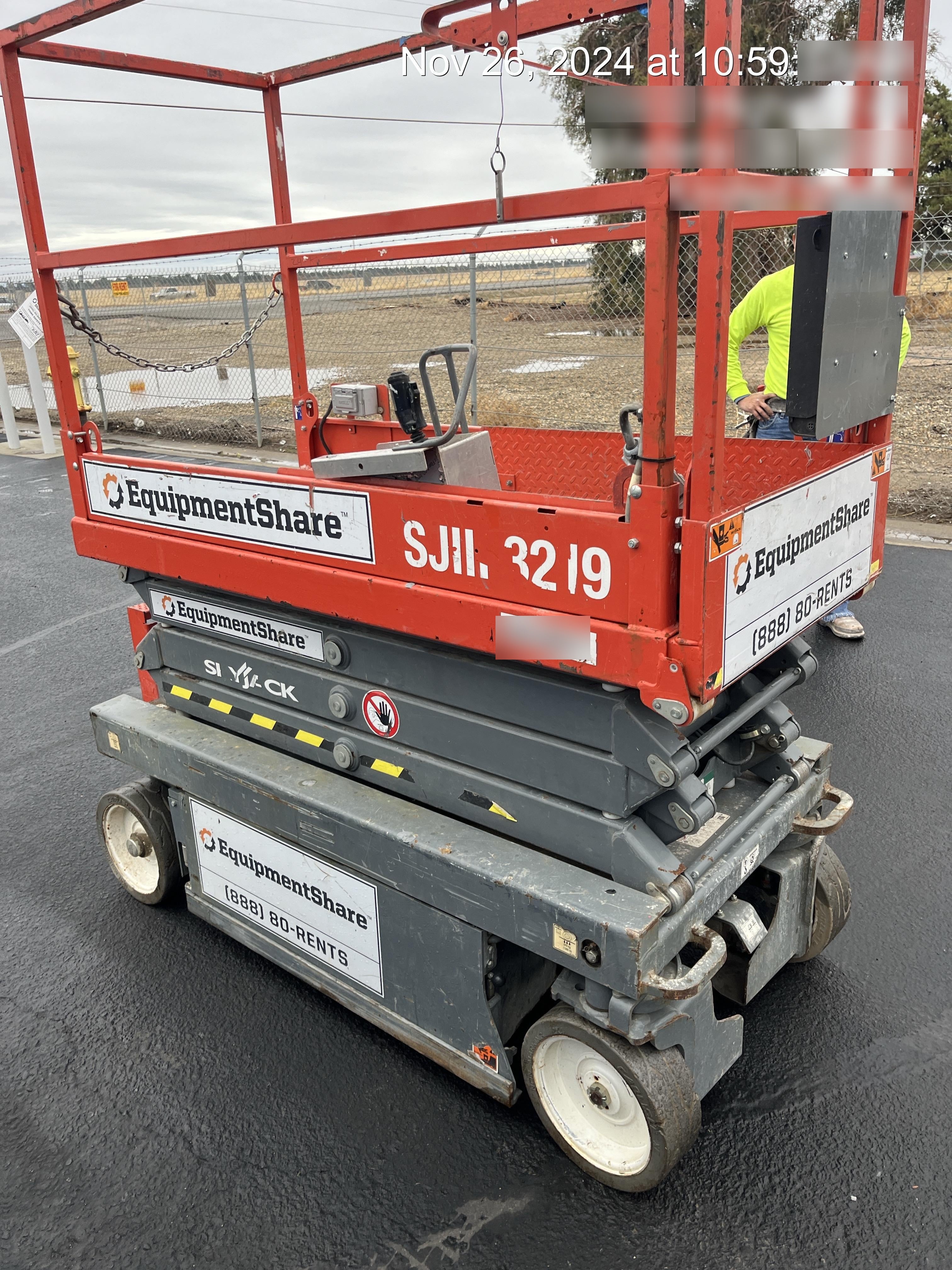 2019 Skyjack SJIII-3219 Standard w/Trojan Batteries