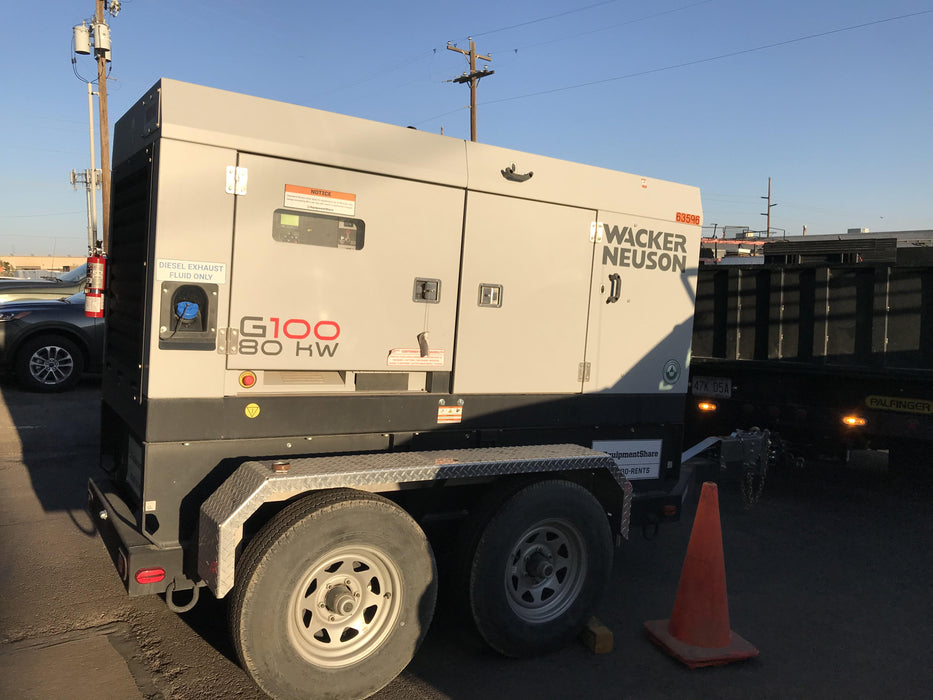 2020 WACKER NEUSON G100