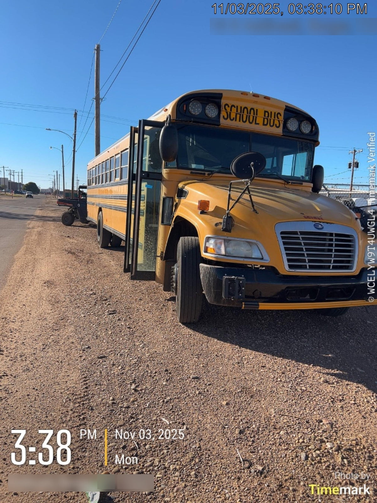 2012 BLUE BIRD 72 Passenger Bus