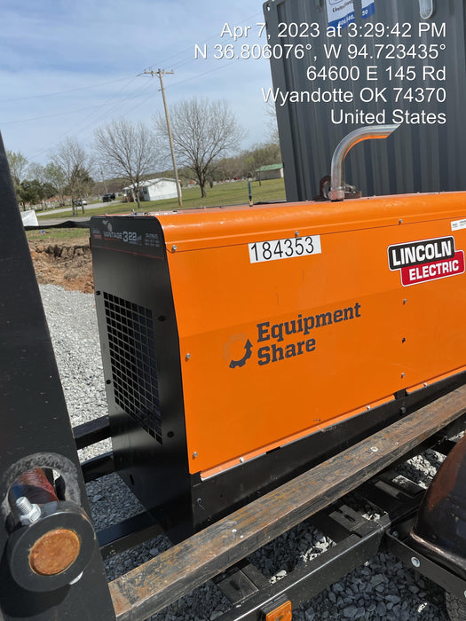 2021 Lincoln Electric Vantage 322 VANTAGE 322 READY-PAK 3