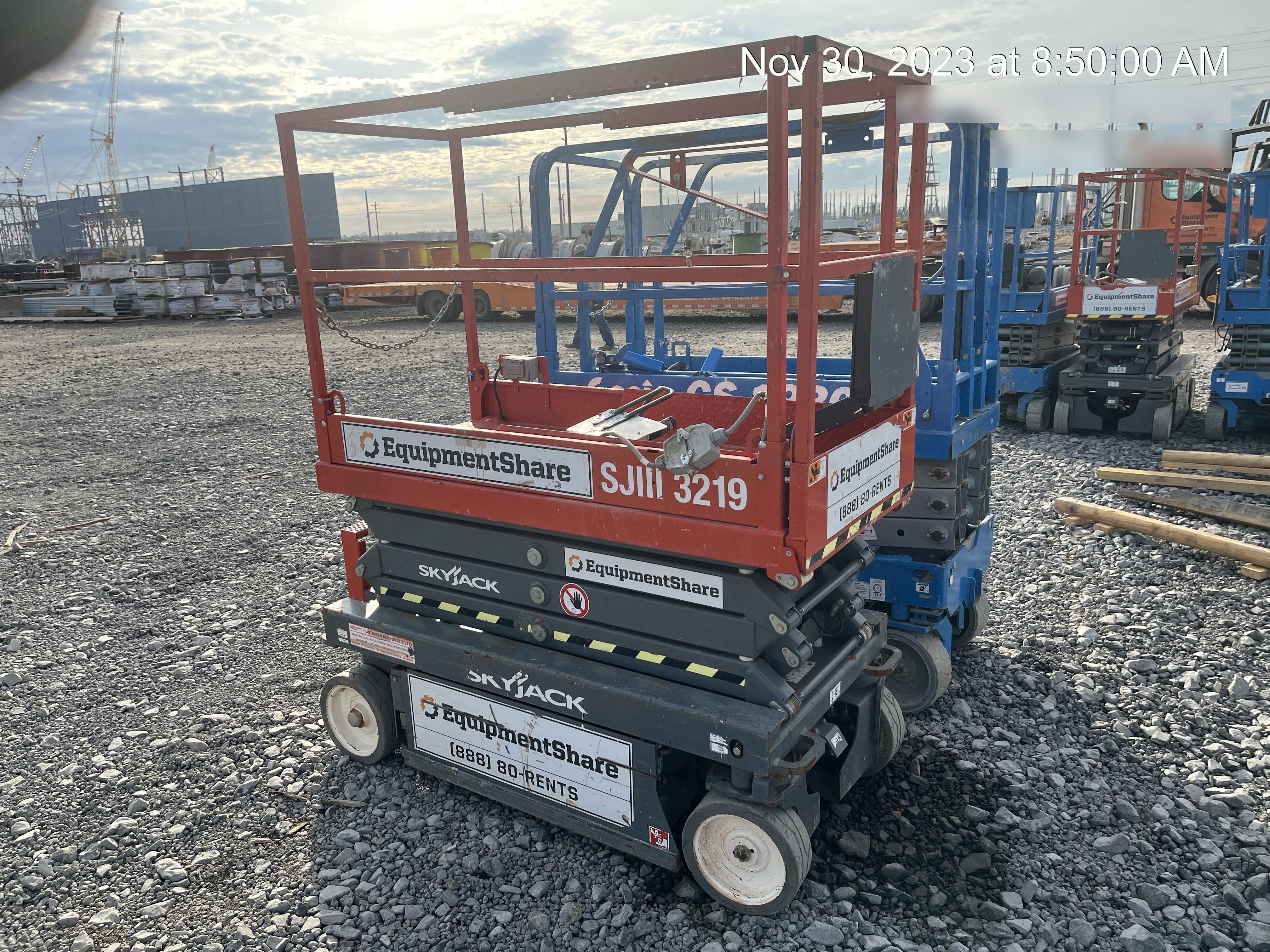 2019 Skyjack SJIII-3219 Standard Options, Trojan Batteries