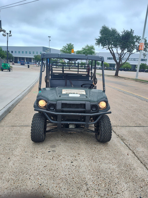 Kawasaki Mule PRO-DXT Kawasaki Mule PRO-DXT Diesel Utility Cart w/Alarm/Beacon, Hard Top, ES Track Hardware