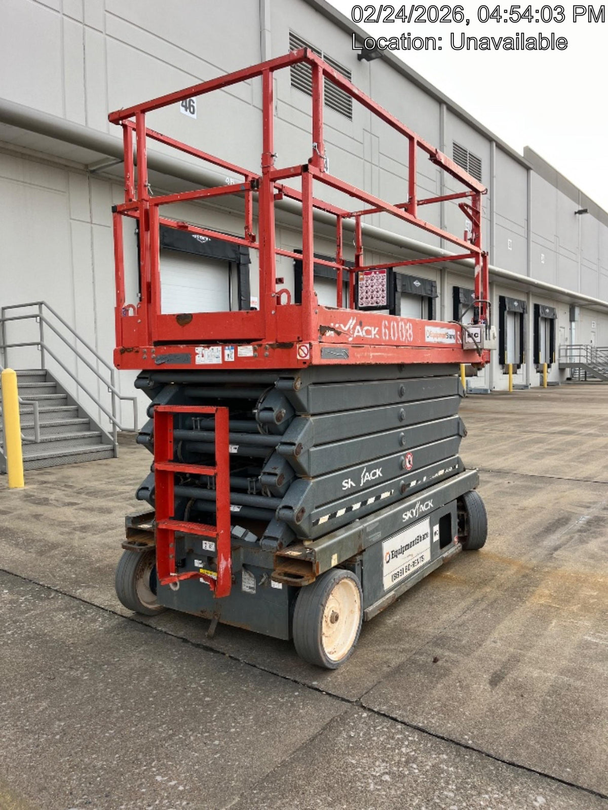 2017 Skyjack SJIII-4740 Skyjack SJ4740, Extended Warranty 5yr/5k hr