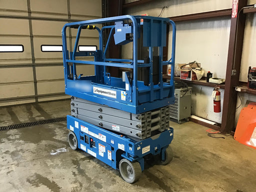 2020 Genie GS-1930 Solid Non Marking Tires, Beacon, Folding rails with half height swing gate