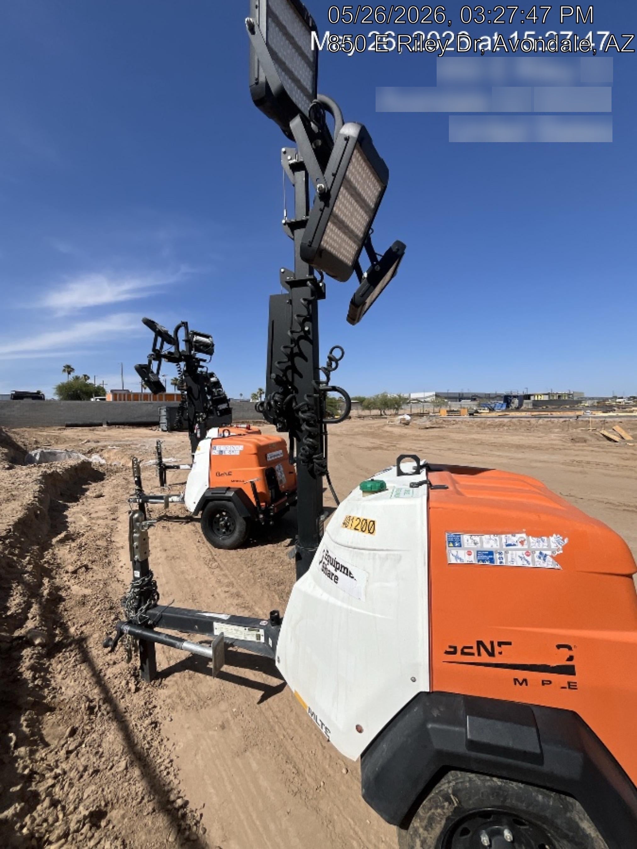 2024 Generac MLT2 Diesel, Flex Switch 120V Input, Powerzone Controller, 
(4) 320W LED Lights, 4kW Generator, 39.9 Gal Fuel Tank, 2" Ball, T3