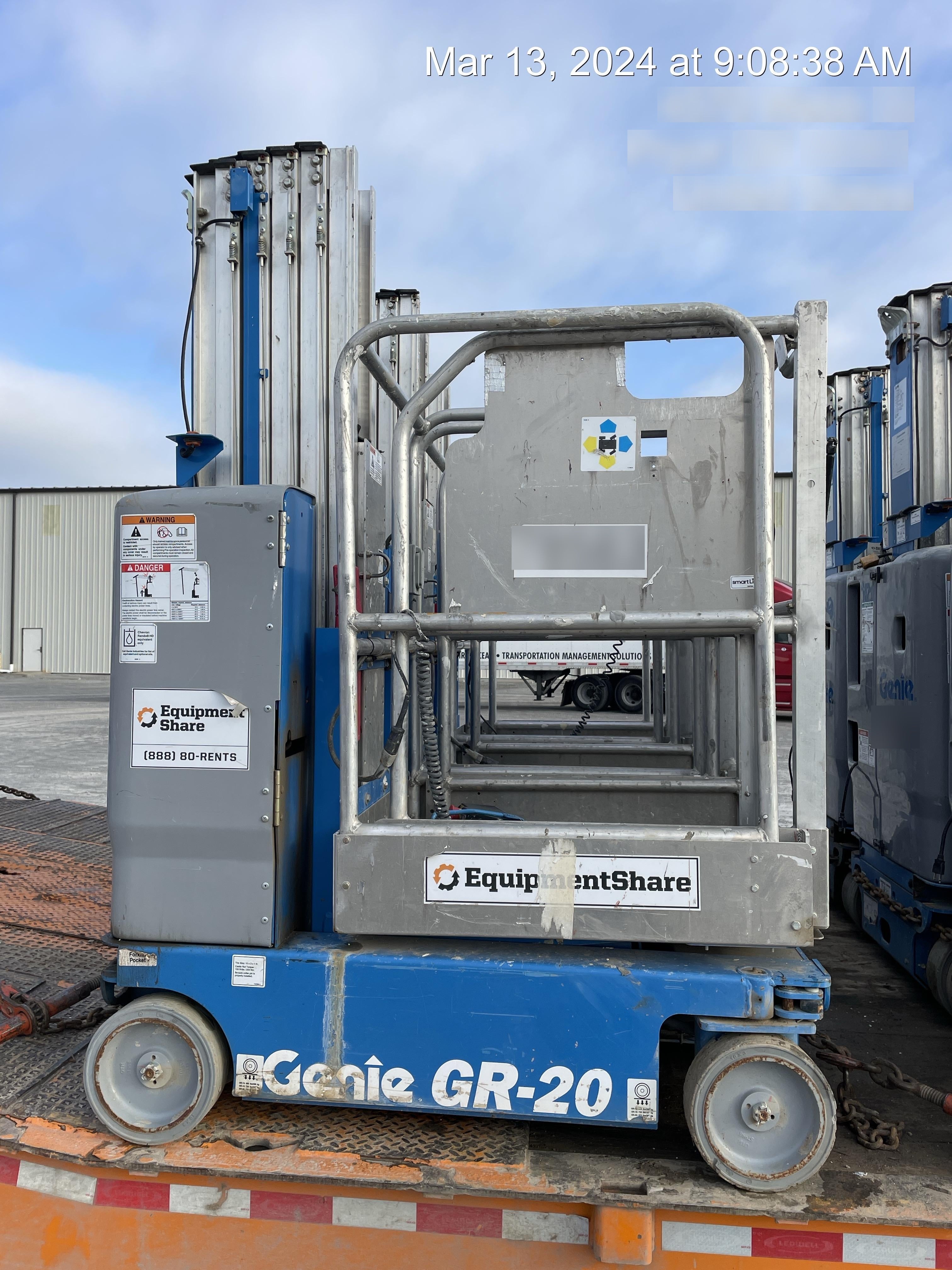2019 GENIE GR-20