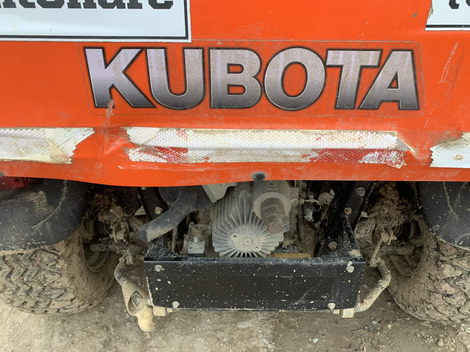 Kubota RTV-X1140W-H 4WD utility cart -LED strobe -Windshield tempered glass -Plastic canopy -Wire harness kit -Backup alarm