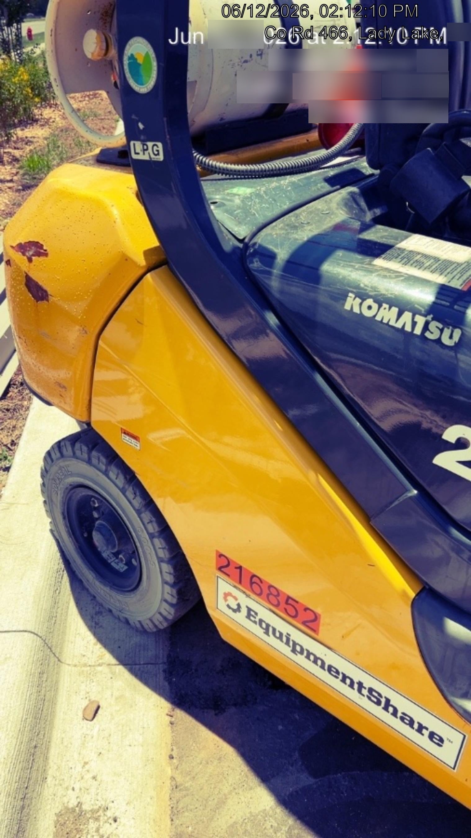 2022 KOMATSU FG25T-16