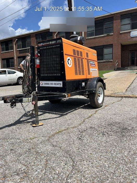 2021 Lincoln Electric Vantage 549X Ready Pak 3, ORANGE (includes trailer, cable rack, fender light kit)