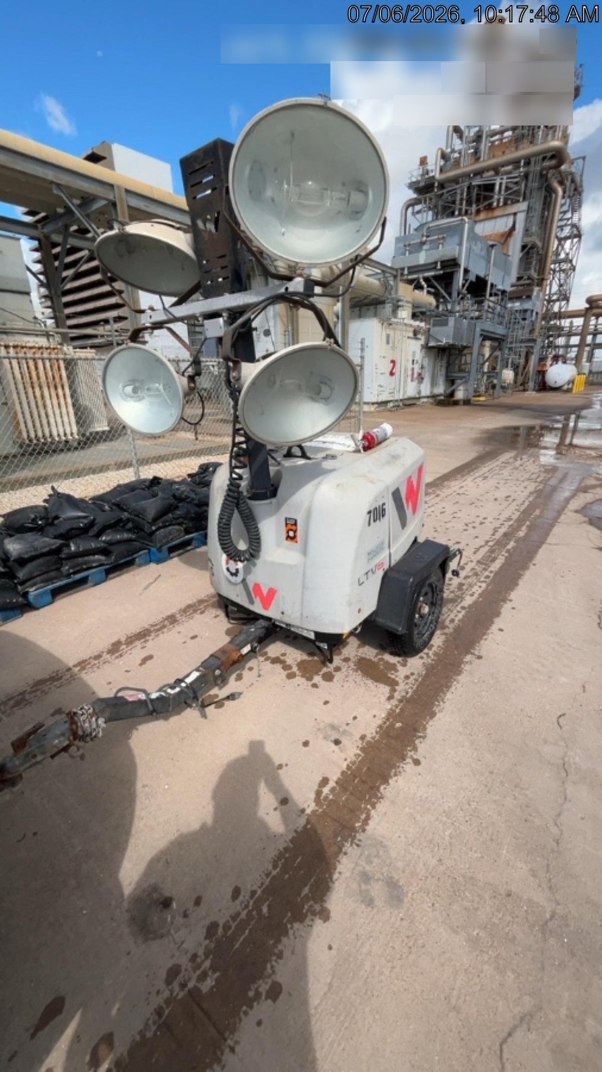 Wacker Neuson LTV6K-MH Wacker Neuson LTV6K Light Tower w/Kubota Engine