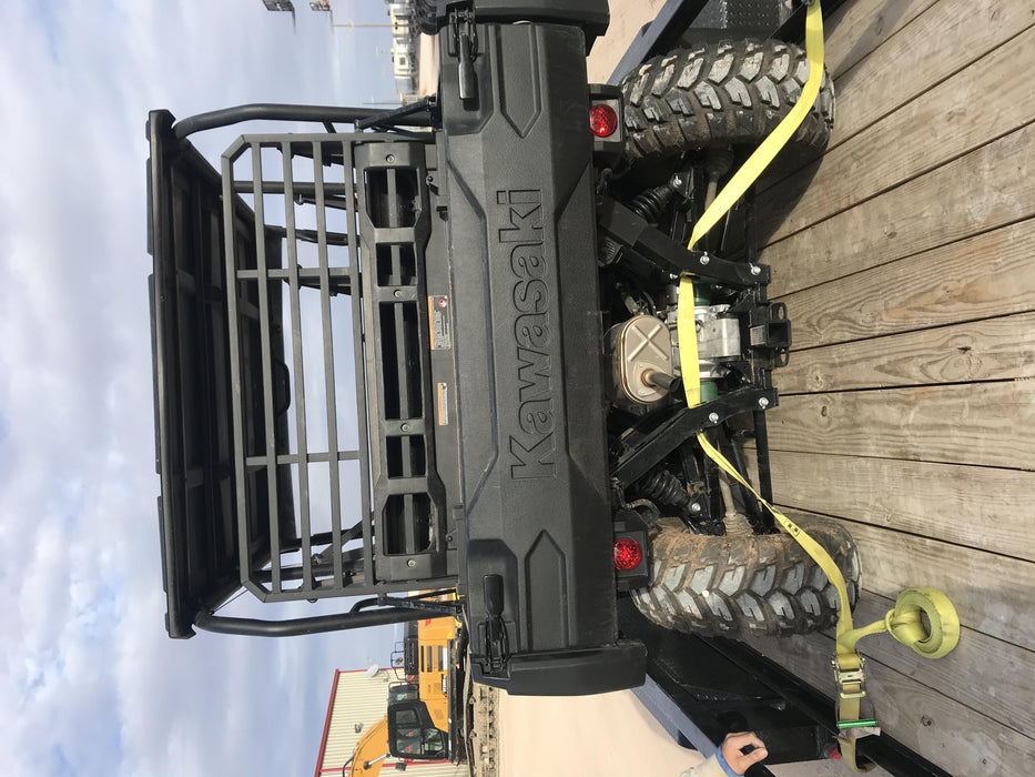 2019 Kawasaki Mule PRO-DXT Standard Options, Backup Alarm, Beacon, Plastic Hard Top, Poly Windshield, Horn Kit