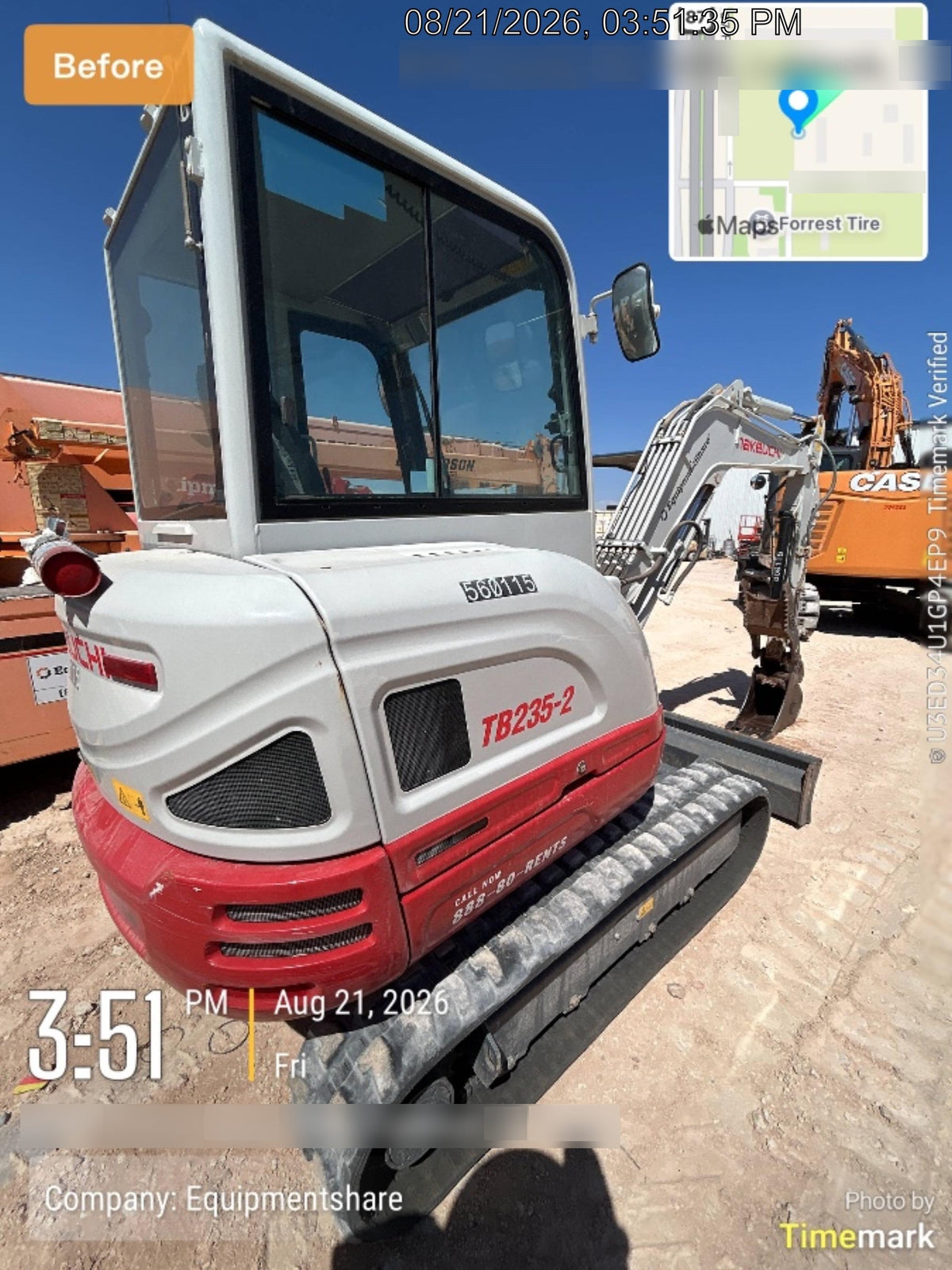 2025 TAKEUCHI TB235-2CR