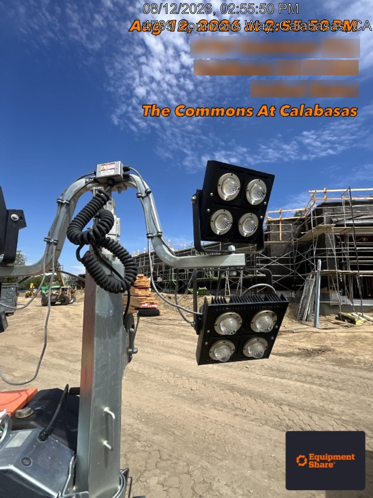 2024 Wanco WLTT-4MM4K Diesel, Deep Sea Controller, Shore Power Plug, Auto Start, (4) 350W LED Floodlights, 4kW Generator, 60 Gal Fuel Tank, 2" Ball, T3