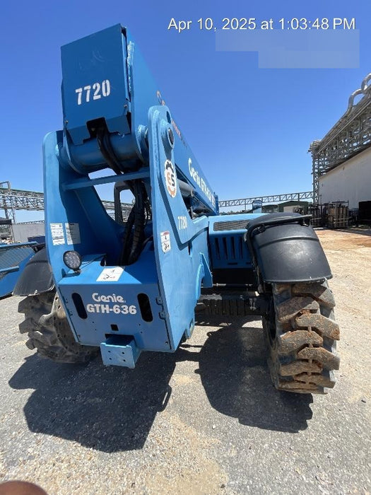 2018 Genie GTH-636 Genie GTH-636 w/Open ROPS, Solid Tires, Work Light/Beacon, 48" Carriage and Forks