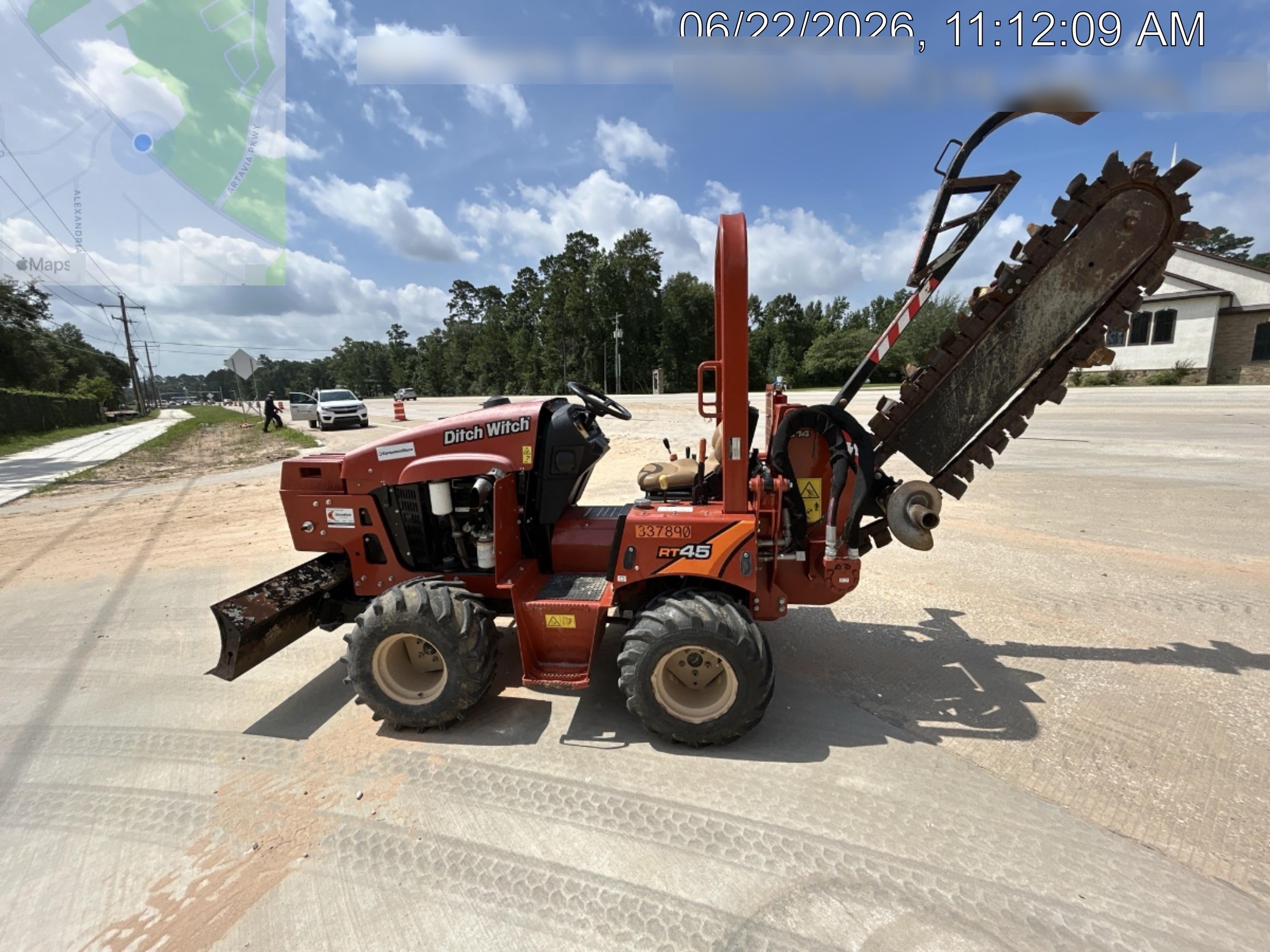 2023 DITCH WITCH RT45A