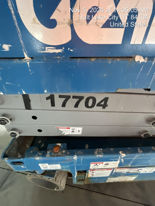 2018 Genie GS-1930 Genie GS-1930 w/Fixed Rail, Chain Entry