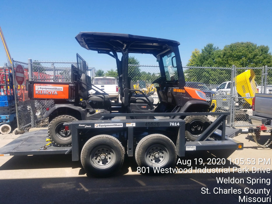 2020 Kubota RTV-X1140W-H 4WD, LED Strobe, Windshield Acrylic Clear, Plastic Canopy, Wire Harness Kit, Backup Alarm
