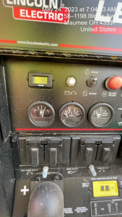 2022 Lincoln Electric LE400 Kubota V1505, Trlr, Cable Rack, Light Kit, ES Decals, T3