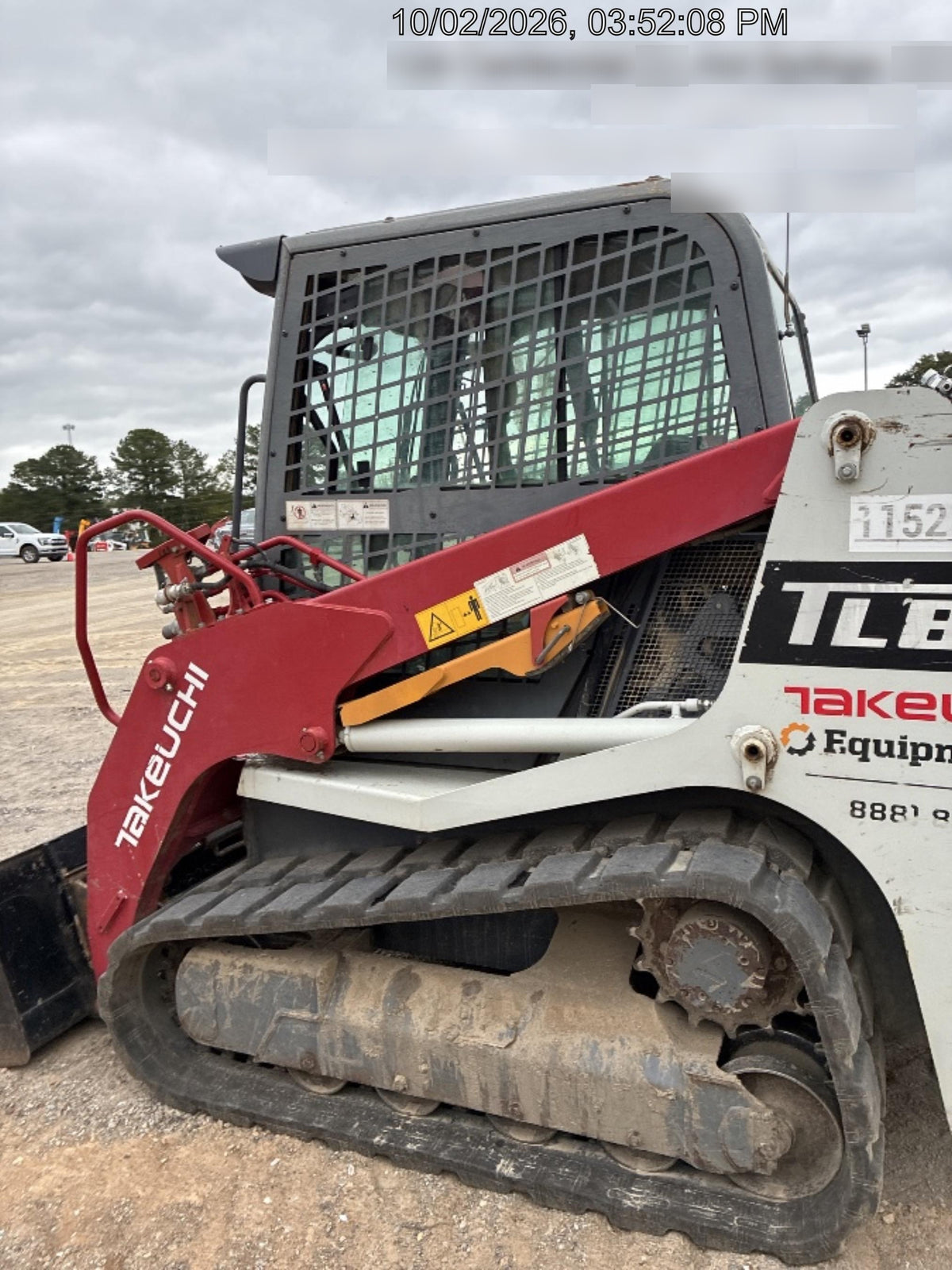 2020 TAKEUCHI TL8R2-CR