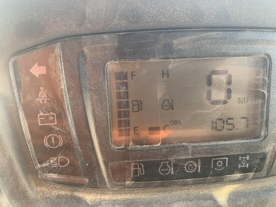 2021 Kubota RTV-X1140W-H Plastic Canopy, Windshield Acrylic Clear, LED Strobe Light, Wire Harness Kit, Back up Alarm