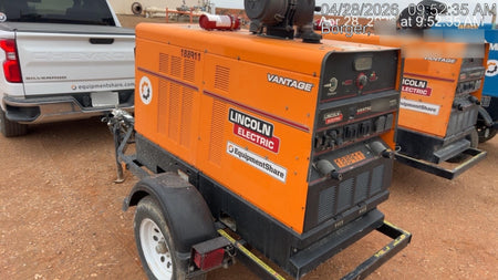 2021 Lincoln Electric Vantage 549X Ready Pak 3, ORANGE (includes trailer, cable rack, fender light kit)
