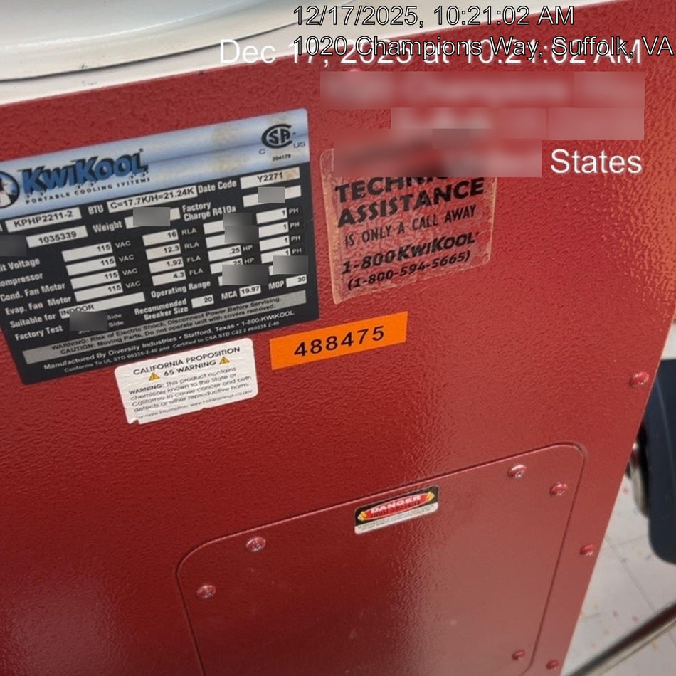 2025 KWIKOOL KPHP2211-2