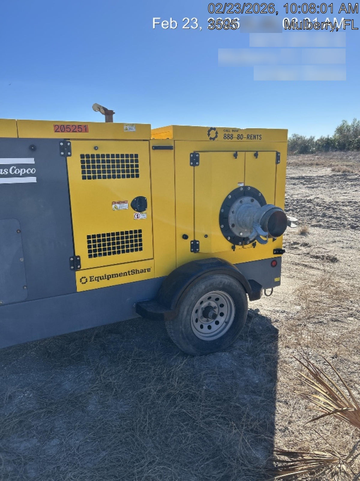2022 ATLAS COPCO PAC F88 PD-S
