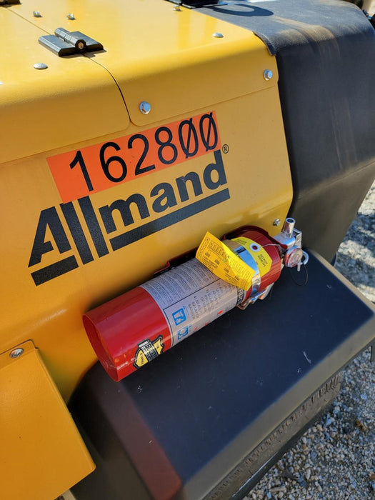 2021 Allmand NLV3GR (4) LED Light Fixture 350W, 23' Vertical Mast, 3kW Prime, Towable, Deep Sea L401, Leveling Jacks, Yanmar T4F 5.8hp