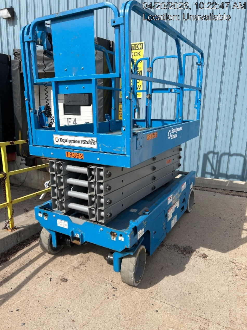 2018 Genie GS-3246 Genie GS-3246 w/Folding rails, Full height swing gate