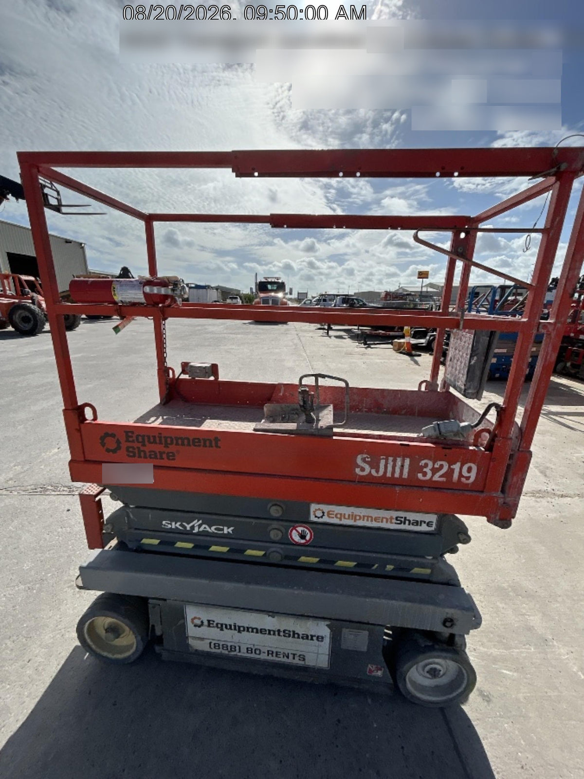 2019 Skyjack SJIII-3219 Skyjack SJIII3219 Standard w/Trojan Batteries