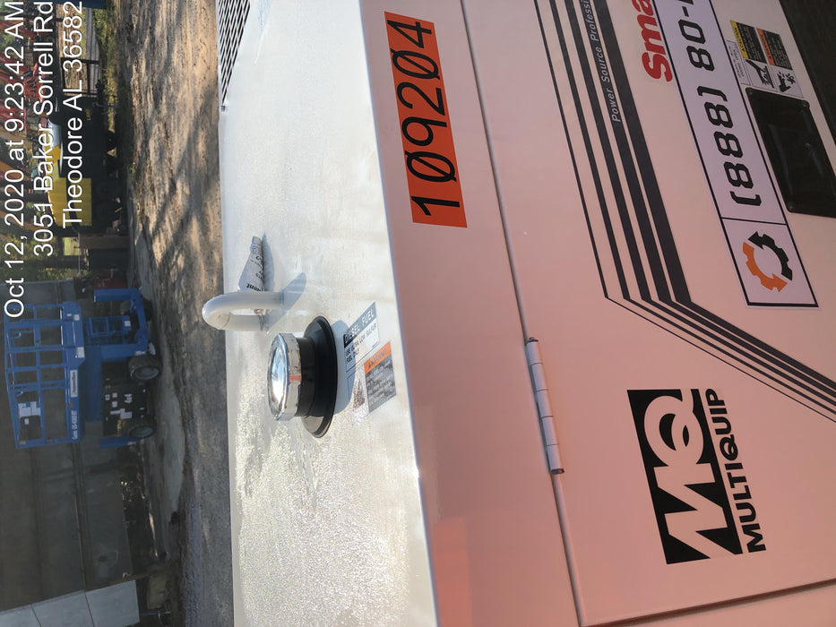 2020 Multiquip DLW400ESA4 400 amp Welder, 14kW, 120/240V, T4F Kubota, Trailer