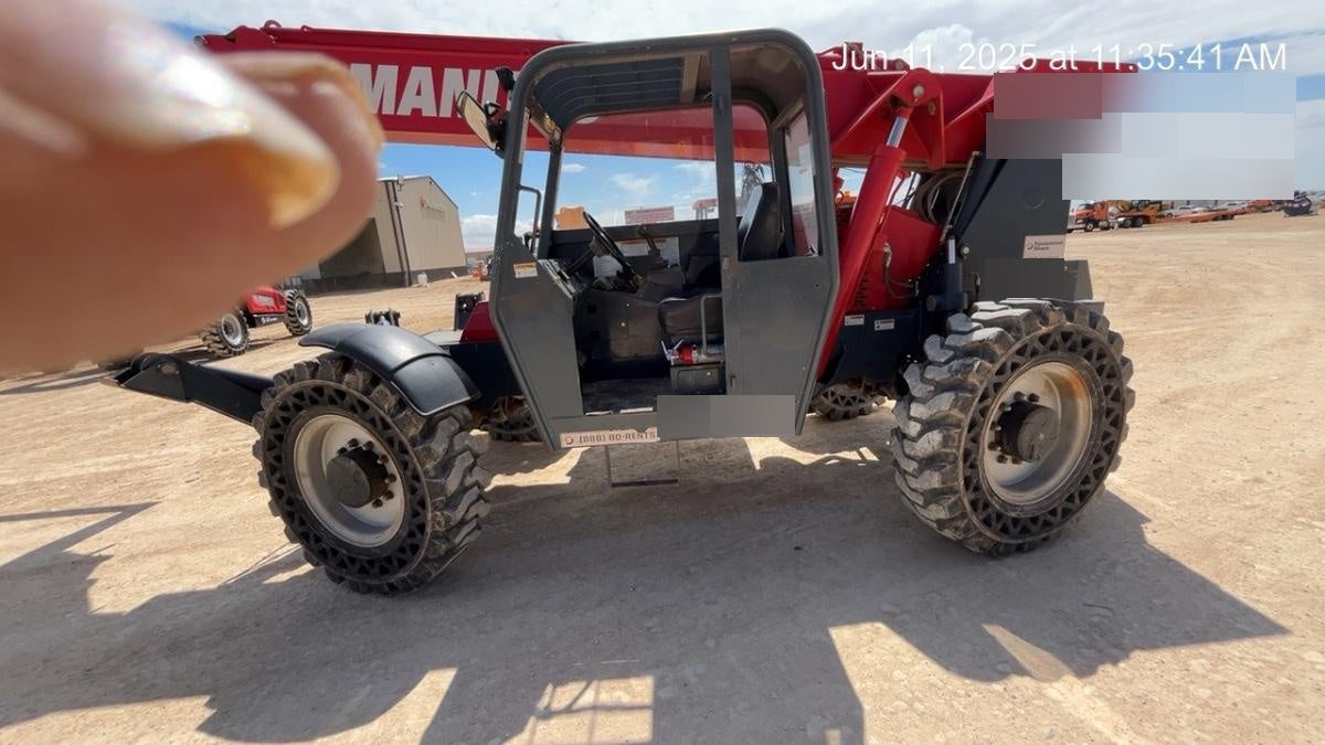 2019 Manitou MTA10055 Manitou MTA10055 - 120 HP T4, Canopy, Worklights/Strobe, Beacon, 66" Carriage, 60" Forks, Solid Tires, Lift Hook, Aux Hydraulics