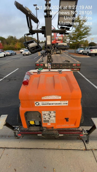 2023 Generac MLT2 Diesel, Flex Switch 120V Input, Powerzone Controller, 
(4) 320W LED Lights, 4kW Generator, 39.9 Gal Fuel Tank, 2" Ball, T3