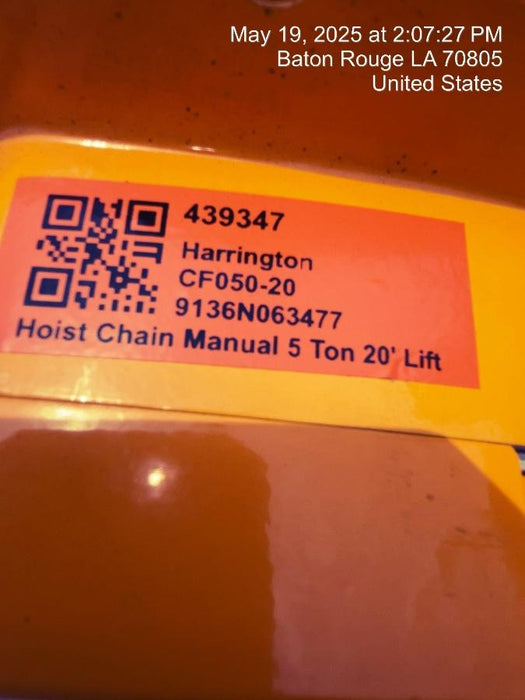 2024 HARRINGTON CF050-20