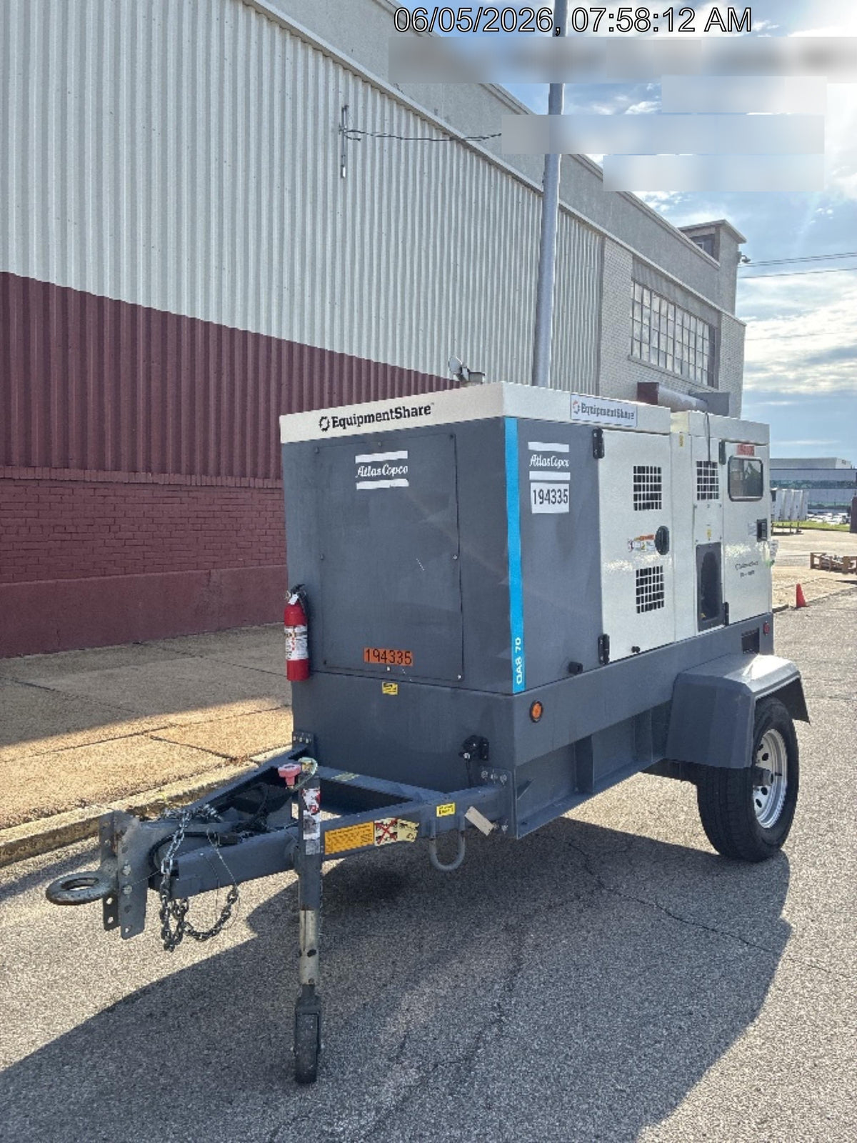 2021 ATLAS COPCO QAS 70