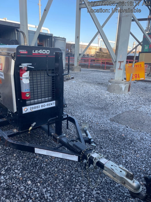2024 Lincoln Electric LE400 Kubota V1505, Trlr, Cable Rack, Light Kit, ES Decals, T3