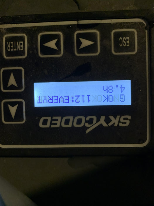 2020 Skyjack SJIII-3219 Solid NM Tires, Half height spring hinged entry gate, Dual Beacons, 800W Inverter