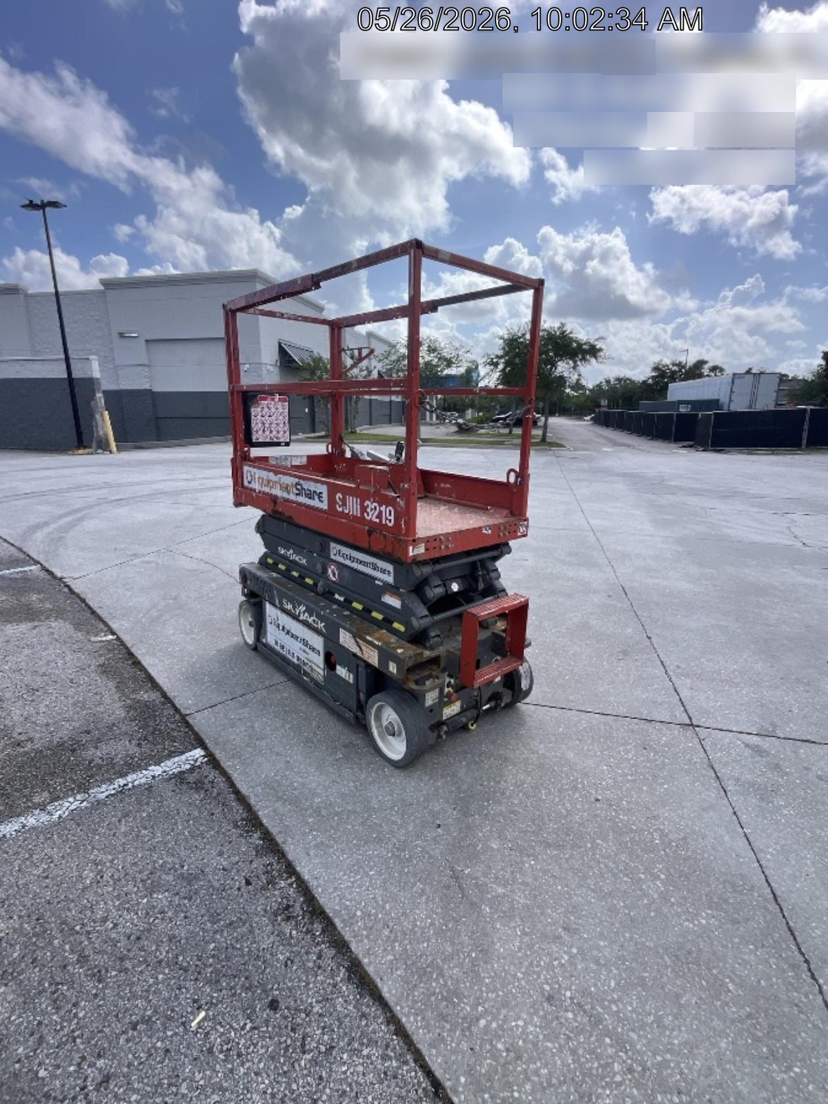 2019 Skyjack SJIII-3219 Skyjack SJIII3219 Standard w/Trojan Batteries