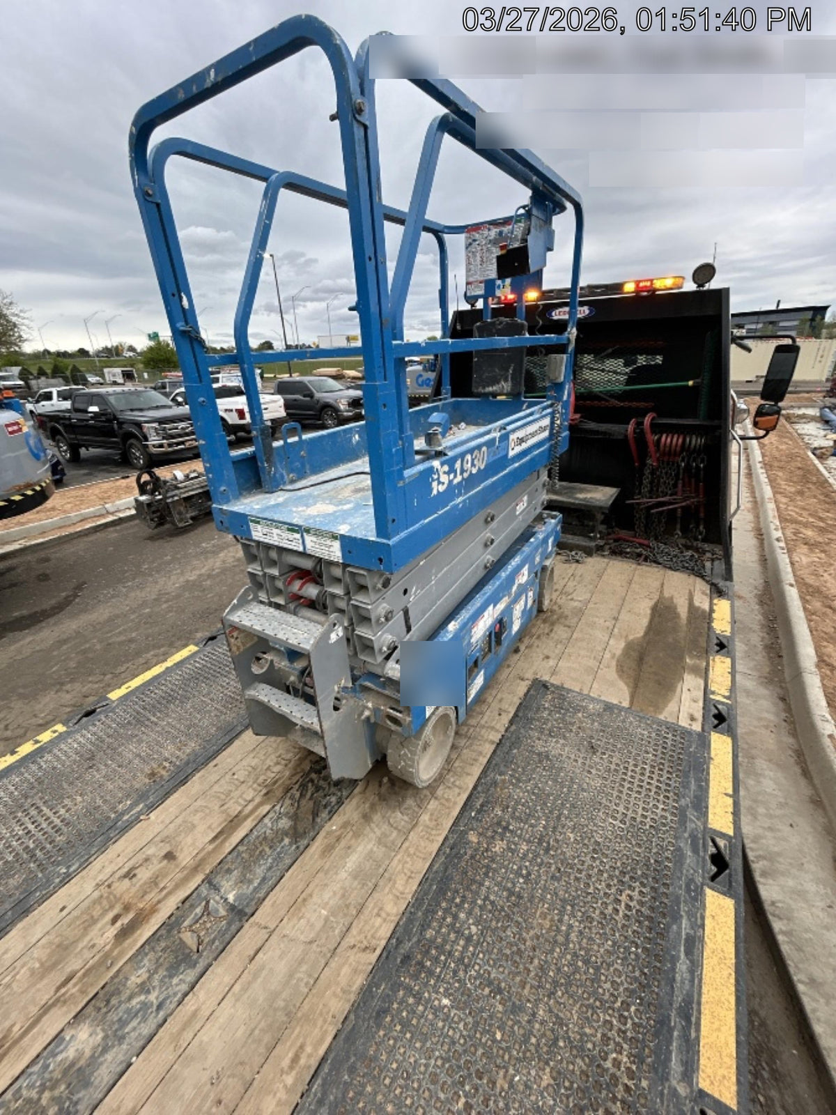 2020 Genie GS-1930 Fixed rails with chain entry gate - Pre A92.20