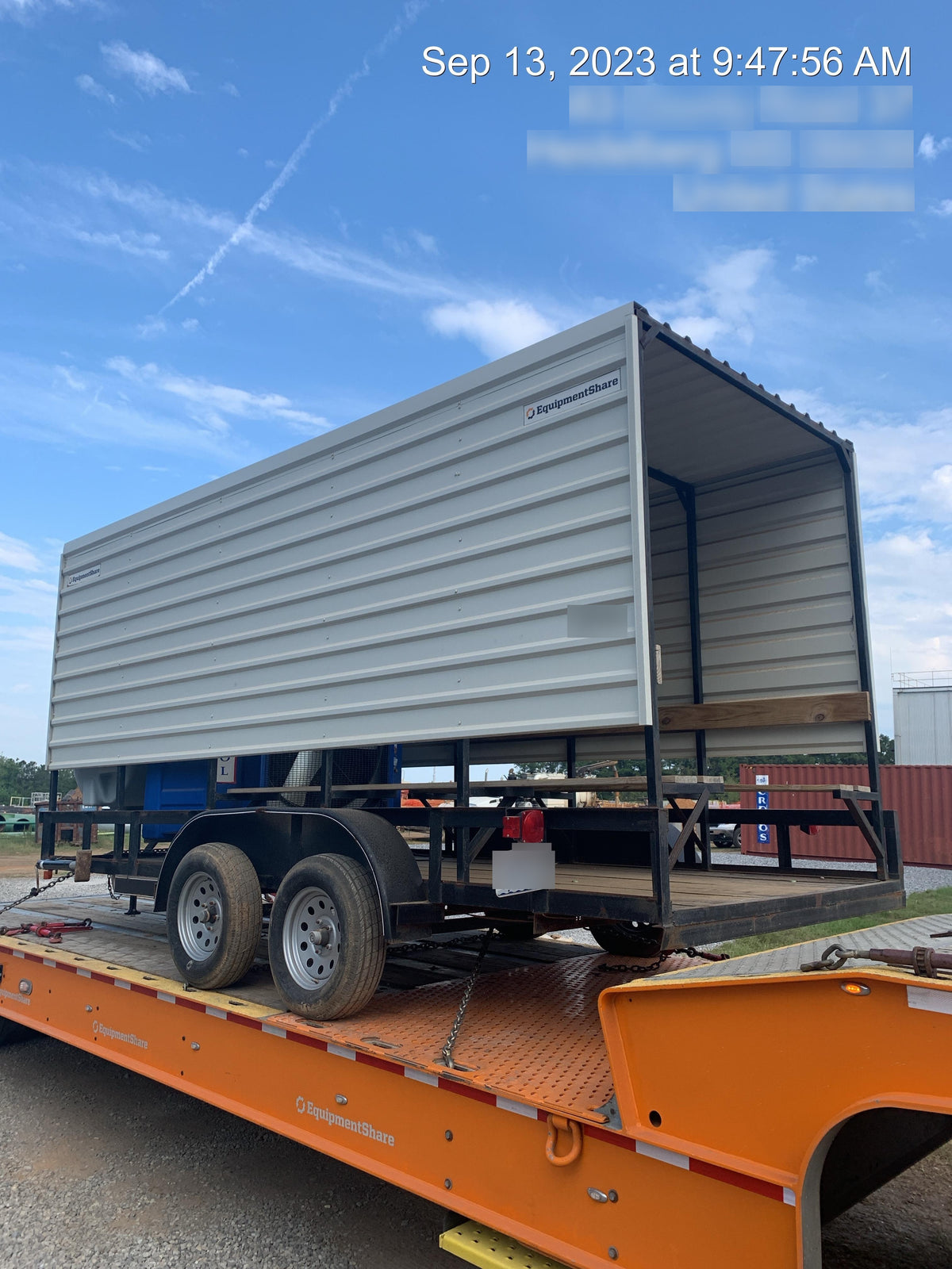 2019 CENTEX Cooling Trailer