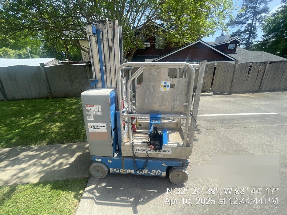 2020 GENIE GR-20
