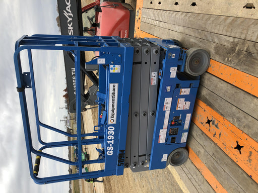 2019 Genie GS-1930 Fixed Rails with Chain Entry