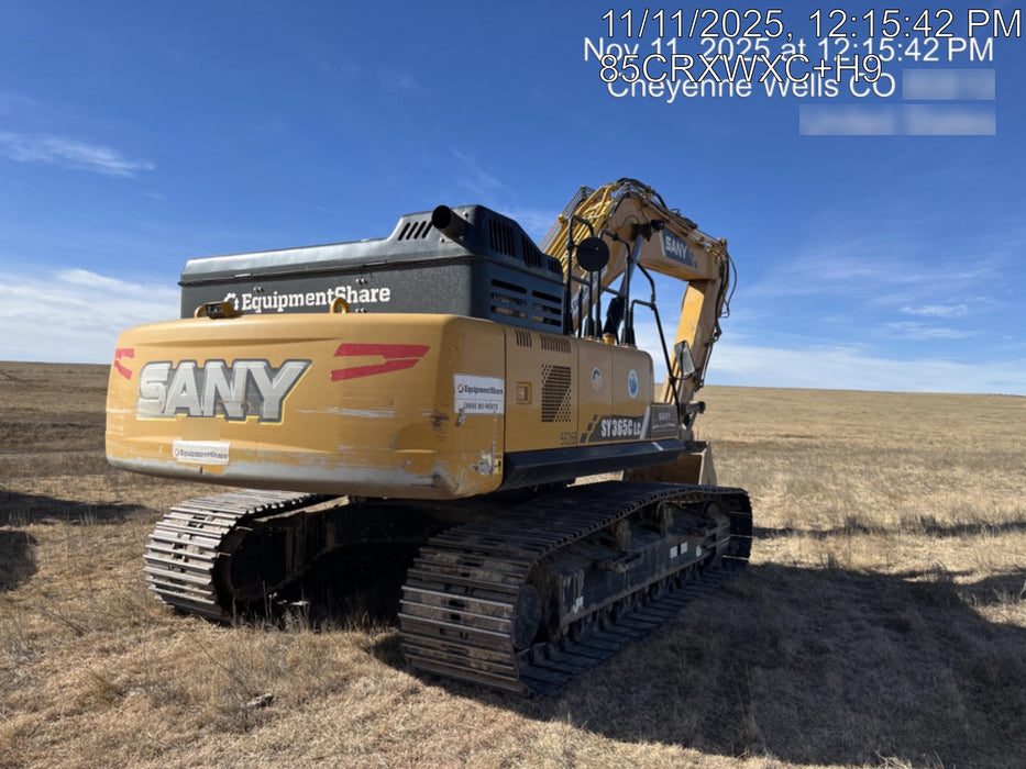 2019 SANY SY365C LC