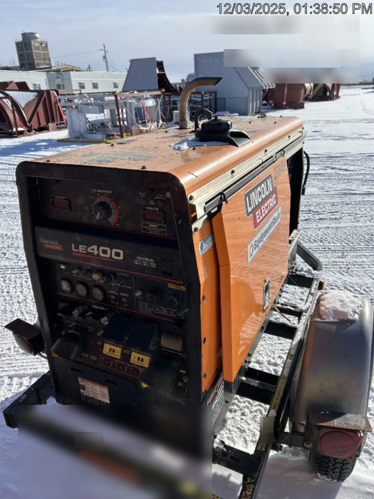 2022 Lincoln Electric LE400 Kubota V1505, Trlr, Cable Rack, Light Kit, ES Decals, T3