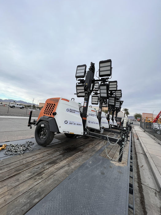 2023 Generac MLT2 Diesel, Flex Switch 120V Input, Powerzone Controller, 
(4) 320W LED Lights, 4kW Generator, 39.9 Gal Fuel Tank, 2" Ball, T3