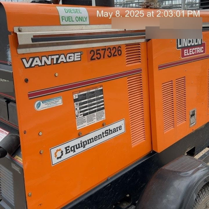 2022 Lincoln Electric Vantage 549X Crosslink Technology, Trailer Mounted, ES Decals, T3