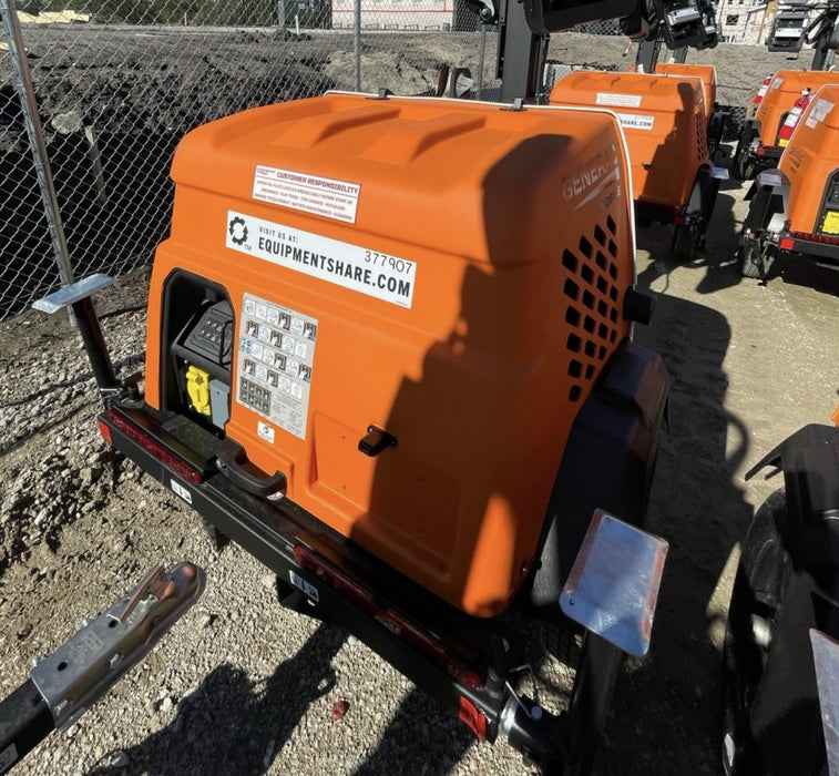 2023 Generac MLT2 Diesel, Flex Switch 120V Input, Powerzone Controller, 
(4) 320W LED Lights, 4kW Generator, 39.9 Gal Fuel Tank, 2" Ball, T3